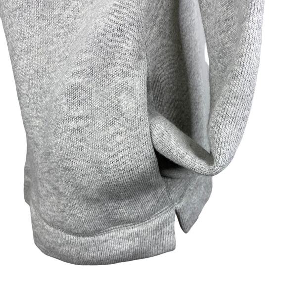 J.Crew Mercantile Sweater High Cowl Neck Pullover Womens Sz XS Gray Pockets Wool - Picture 6 of 11